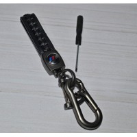 Брелок для автомобільних ключів плетений с карабином ///M modified 
