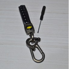 Брелок для автомобільних ключів плетений с карабином Chevrolet