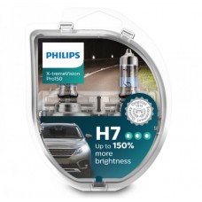 Галогенова автолампа H7 Philips PX26d 12V 55W X-treme Vision +150% SP 12972XVPS2 к-кт 2шт.