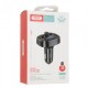 FM Трансмиттер XO BCC03 car charger 18W Bluetooth+QC3.0 Quick Charger Black