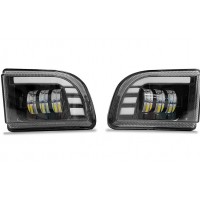 Фара диодная противотуманная Chevrolet Laccetti 45W+DRL 