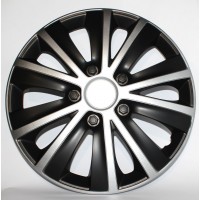 Ковпаки на колеса R14 Elegant Rapid silver&black