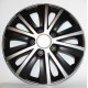 Колпаки на колеса R14 Elegant Rapid silver&black