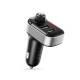 FM Трансмиттер XO BCC10 Smart Bluetooth MP3 +5V3.1A Car Charger Black