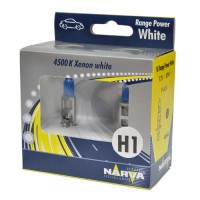  Галогенова автолампа H1 Narva P14,5s 12V 55W Range Power White 48641 