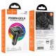 FM Трансмиттер Hoco E81 Fantasy PD30W+QC3.0 car BT FM transmitter Black