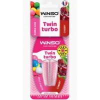 Ароматизатор Winso Twin Turbo Bubble Gum & Cherry 538360