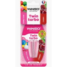 Ароматизатор Winso Twin Turbo Bubble Gum & Cherry 538360