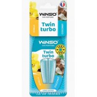 Ароматизатор Winso Twin Turbo Vanilla & Coconut 538380