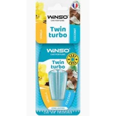 Ароматизатор Winso Twin Turbo Vanilla & Coconut 538380