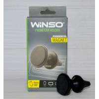 Держатель автомобильный для телефона  Winso 201240 на магните  (с вращательным шарниром ) 