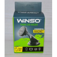 Держатель автомобильный для телефона Winso 201250 на магните  (присоска силиконовая )