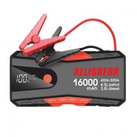 Пуско-зарядний пристрій Alligator JS840 Jump Starter 400A/800A 16000mAh