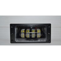 Фара диодная противотуманная 2110-60W + дневной ходовой свет 8W (1шт)/17080мм