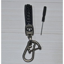 Брелок для автомобільних ключів плетений с карабином Daewoo