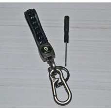Брелок для автомобільних ключів плетений с карабином Renaulte 