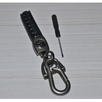 Брелок для автомобільних ключів плетений с карабином Toyota
