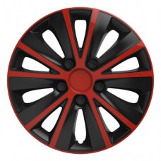 Ковпаки на колеса R13 Elegant Rapid red&black
