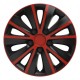 Колпаки на колеса R13 Elegant Rapid red&black