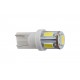 Світлодіод Winso W2.1x9.5d T10 12V 5LEDS SMD 5630 White 127310