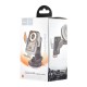Держатель автомобильный для телефона Hoco HW8 Transparent Discovery Edition Metal Gray