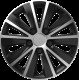 Ковпаки на колеса R15 Elegant Rapid silver&black