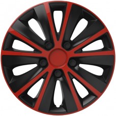 Колпаки на колеса R14 Elegant Rapid red&black