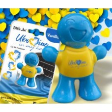 Ароматизатор Little Joe Ukraine in my heart (Vanilla) Yellow-blue LO2601