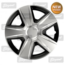 Колпаки на колеса R14 Elegant Esprit RC silver&black 