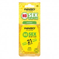 Ароматизатор Winso NO Sex in My Car Banana 535890