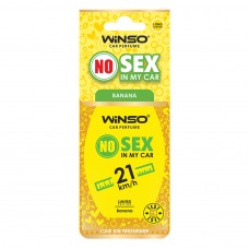 Ароматизатор Winso NO Sex in My Car Banana 535890