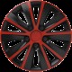 Ковпаки на колеса R14 Elegant Rapid red&black