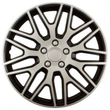 Ковпаки на колеса R16 Elegant Dakar silver&black