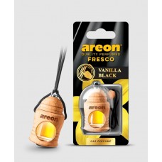 Ароматизатор Wood Areon Fresco Vanilla Black Черная ваниль