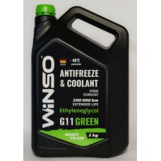 Охолоджуюча рідина Winso G11+ (-40) зелений 880950 5л 