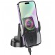 Держатель автомобильный для телефона Hoco HW27 Traveler infrared RGB Black Metal