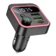 FM Трансмиттер Hoco E85 Tiger PD20W+QC3.0 car BT FM transmitter Black