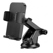 Тримач автомобільний для телефону Hoco H37 Cheetah car holder center console Black