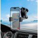 Держатель автомобильный для телефона Hoco H37 Cheetah car holder center console Black