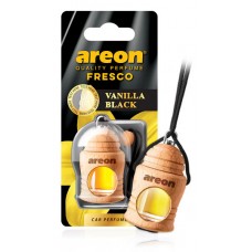 Ароматизатор Wood Areon Fresco Vanilla Black Черная ваниль