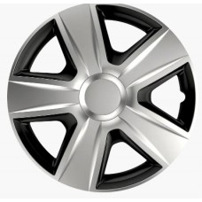 Колпаки на колеса R13 Elegant Esprit silver&black