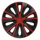 Колпаки на колеса R13 Elegant Rapid red&black