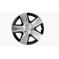 Ковпаки на колеса R14 Elegant Esprit silver&black