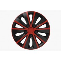 Колпаки на колеса R14 Elegant Rapid red&black