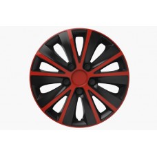 Ковпаки на колеса R14 Elegant Rapid red&black