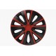 Ковпаки на колеса R14 Elegant Rapid red&black