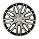 Ковпаки на колеса R15 Elegant Dakar silver&black