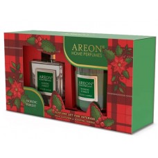 Набор Areon Home Perfumes Nordic Forest аромадифузор та свічка SHP14