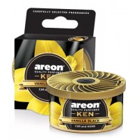 Ароматизатор Areon Ken Vanilla Black Ваниль Черная  