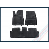 Коврики салона резиновые Rezaw-Plast  Tesla Model 3 2021 - 2023 RP 204004